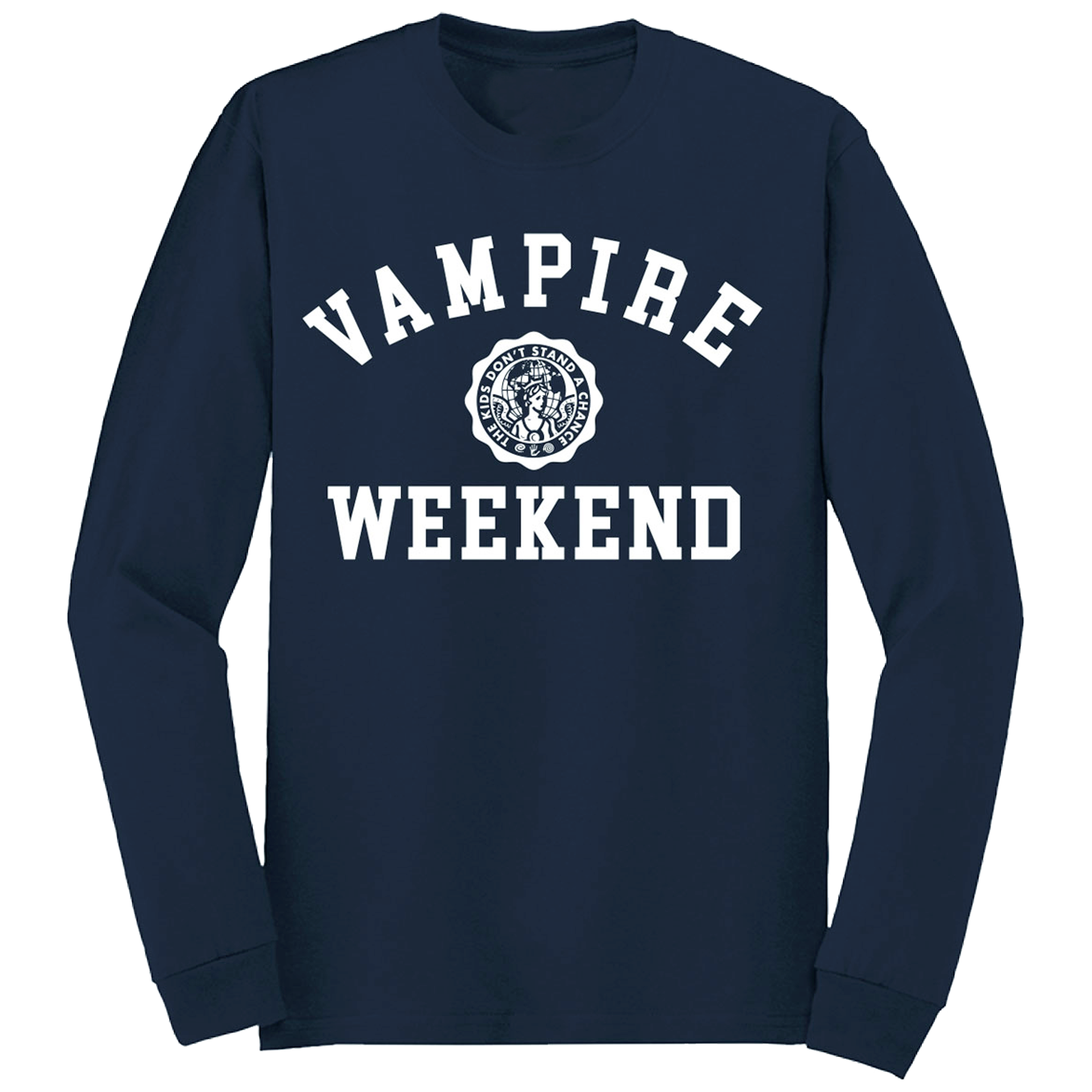 Collegiate L/S (Navy) T-shirt
