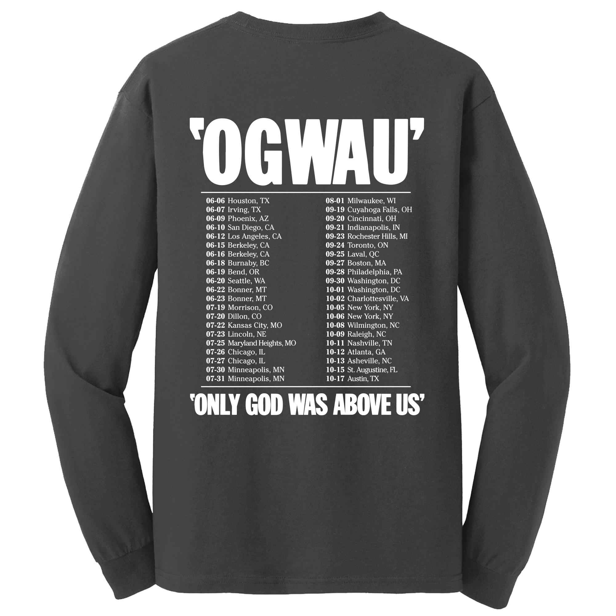 Tour 2024 L/S T-shirt