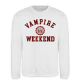 Collegiate (White) Crewneck Sweatshirt